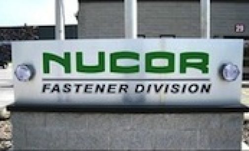 Fastener Segment Sales Up at Nucor Corp.