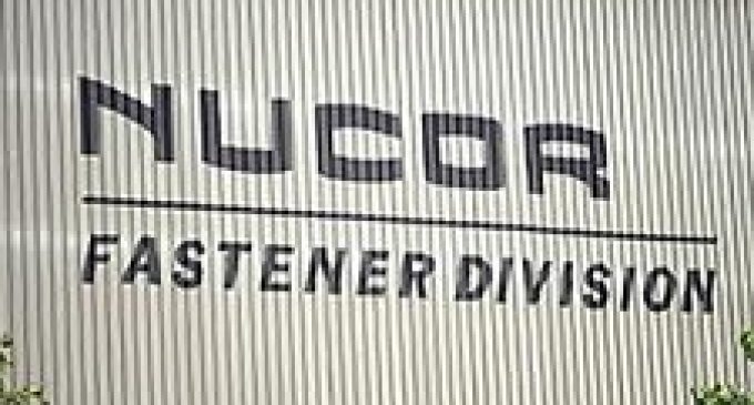 Nucor Fastener Segment Sales Show Modest Increase