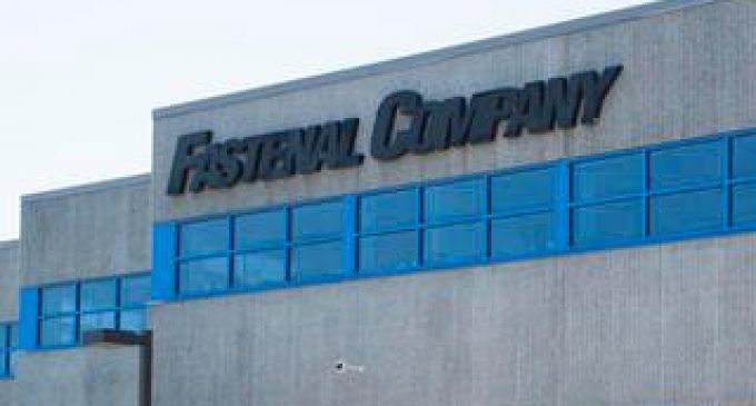 August Fastener Sales Down at Fastenal