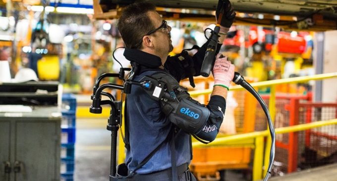 Ford Testing Exoskeleton To Reduce Worker Injury