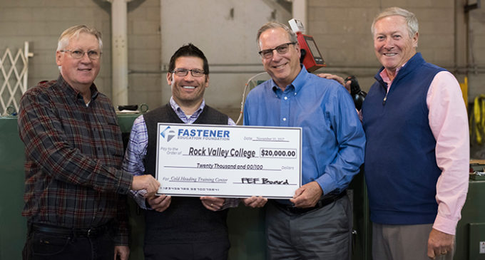 Cold Heading Center Receives $20k Gift from IFI & FEF