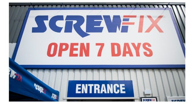 Screwfix Opening 40 Stores