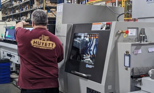 Huyett Expands Manufacturing Capability