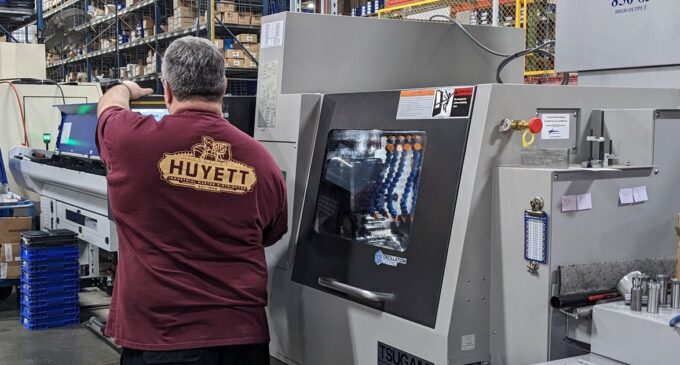 Huyett Expands Manufacturing Capability