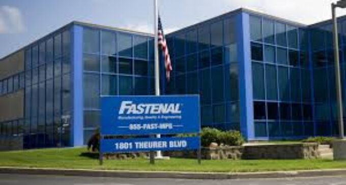Fastenal Fastener Sales Drop 4th Straight Month