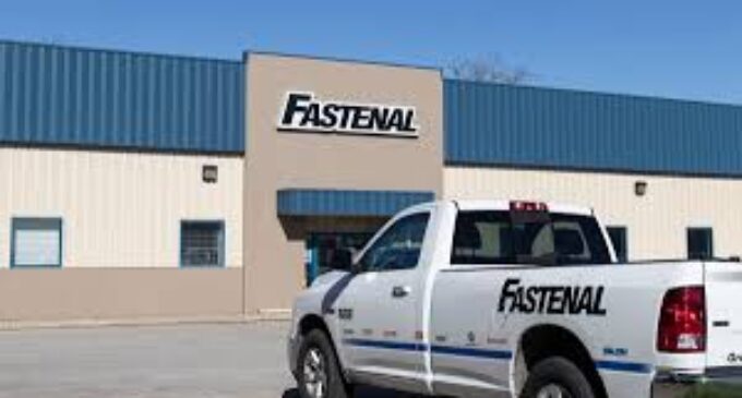 Fastenal Fastener Sales Resume Decline
