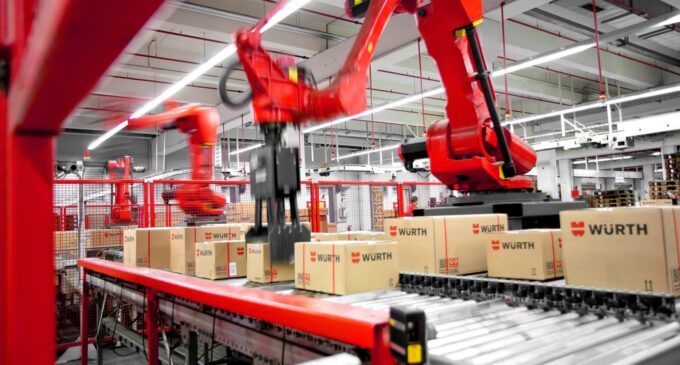 Würth Group Sales Improve