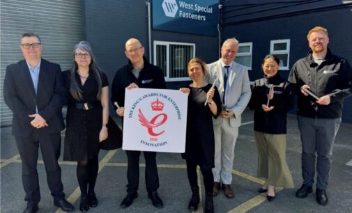 West Special Fasteners Wins Top UK Honor