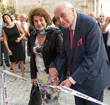 Reinhold Würth and Angela Zammit